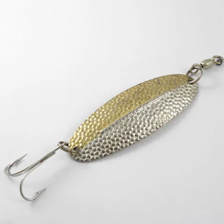 Williams Wabler, srebrny/złoty (posrebrzanie), 18 g błystka wahadłowa #1202