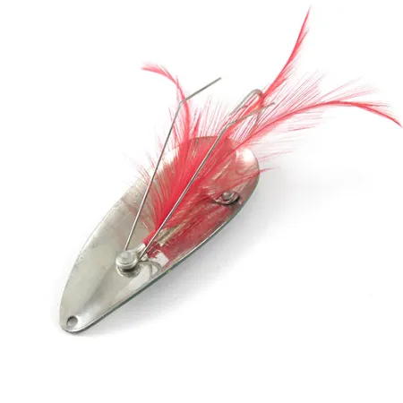 Eppinger Błystka antyzaczepowa Dardevle Dardevlet, biały/zielony/nikiel, 21 g błystka wahadłowa #1218