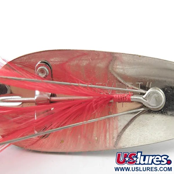 Eppinger Błystka antyzaczepowa Dardevle Dardevlet, biały/zielony/nikiel, 21 g błystka wahadłowa #1218