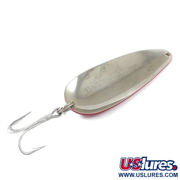 Eppinger Dardevle Dardevlet, czerwony/biały/nikiel, 21 g błystka wahadłowa #1221