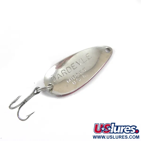 Eppinger Dardevle Midget, czerwony/biały/nikiel, 6 g błystka wahadłowa #1257