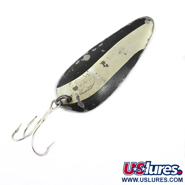 Eppinger Dardevle Dardevlet, czarny/biały/nikiel, 21 g błystka wahadłowa #1260