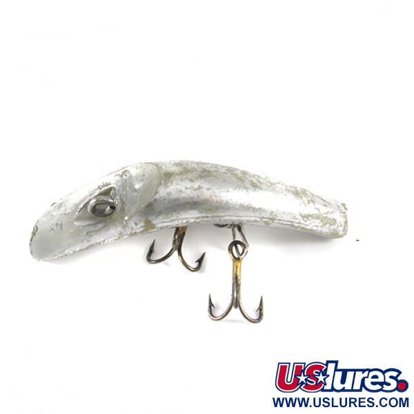 Yakima Bait Worden's Lures Flatfish, srebro, 2,5 g wobler #1305