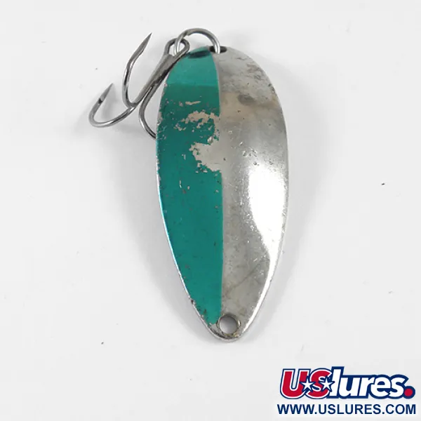 Seneca Little Cleo (Hula Girl), nikiel/zielony, 14 g błystka wahadłowa #1311