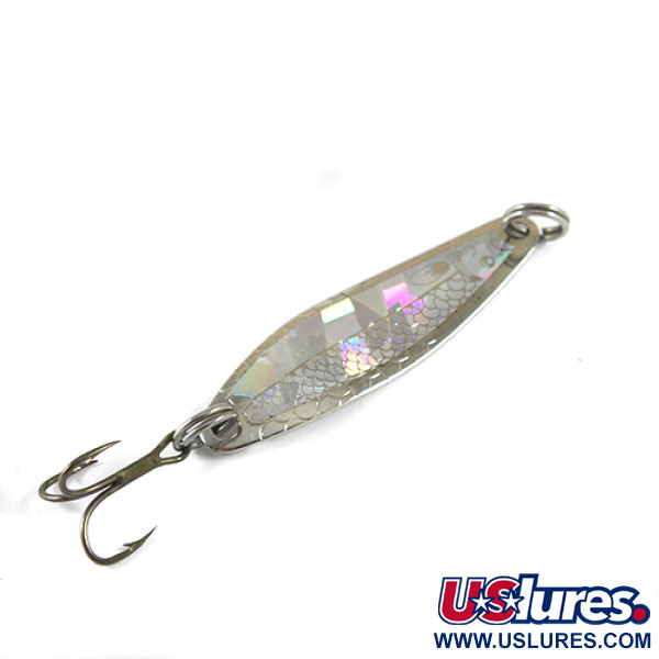 Luhr Jensen Needlefish 2, nikiel/hologram, 3 g błystka wahadłowa #1312