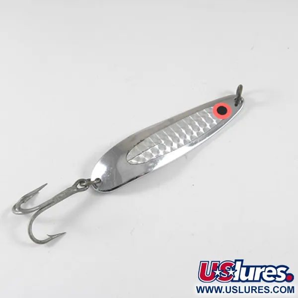 Luhr Jensen Krocodile DIE #4, nikiel, 14 g błystka wahadłowa #1333