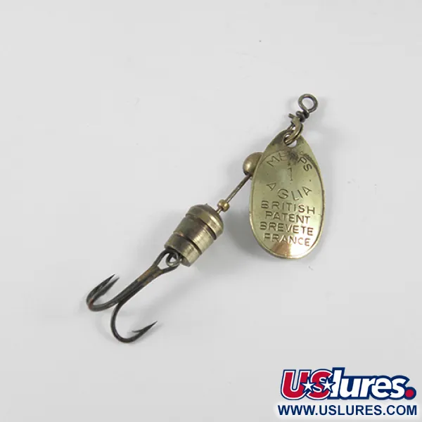  Mepps Aglia 1, mosiądz, 3,5 g błystka obrotowa #1341