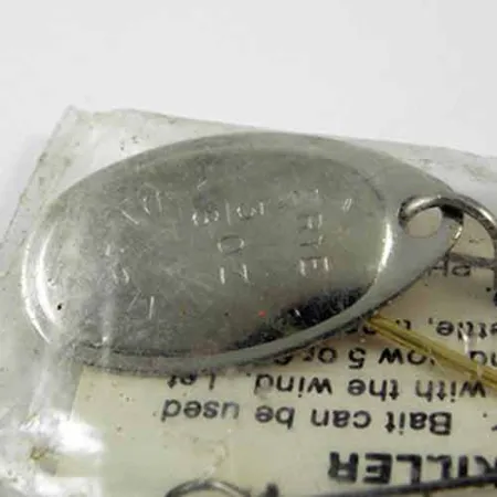 Erie Dearie Walleye Killer, nikiel, 9 g błystka obrotowa #1360