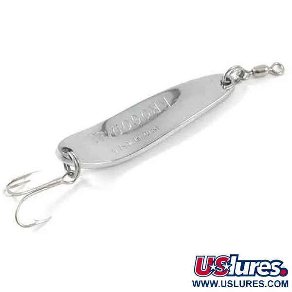 Luhr Jensen Krocodile 1367, nikiel, 14 g błystka wahadłowa #1367