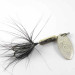 Yakima Bait Worden’s Original Rooster Tail, nikiel/czarny, 3,54 g błystka obrotowa #1385