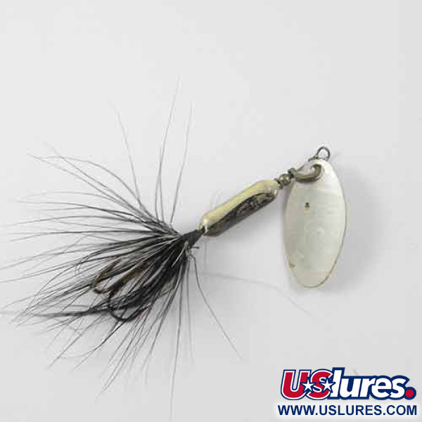 Yakima Bait Worden’s Original Rooster Tail, nikiel/czarny, 3,54 g błystka obrotowa #1385