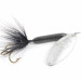 Yakima Bait Worden’s Original Rooster Tail 6, nikiel/czarny, 15 g błystka obrotowa #1394