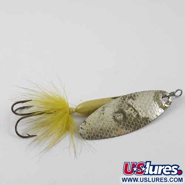 Yakima Bait Worden’s Original Rooster Tail 6, nikiel/żółty, 15 g błystka obrotowa #1395