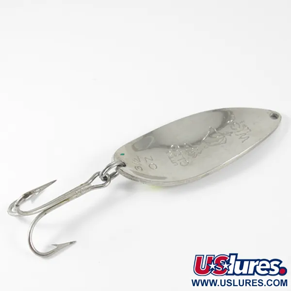 Seneca Little Cleo (Hula Girl), nikiel/zielony, 21 g błystka wahadłowa #1409