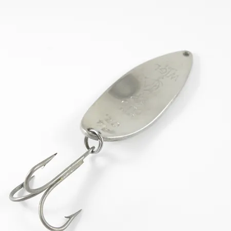 Seneca Little Cleo (Hula Girl, świeci w ciemności), biały/niebieski/nikiel (świecące w ciemności), 21 g błystka wahadłowa #1411