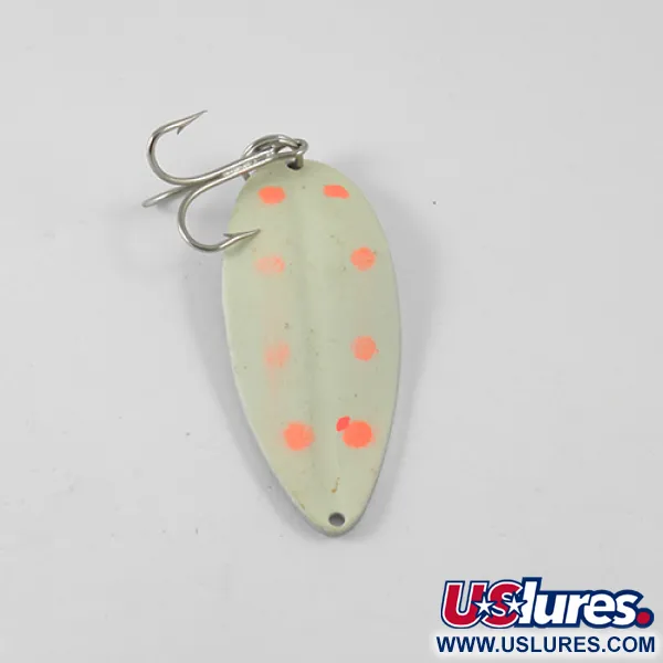 TODDCO Main liner (świeci w ciemności), Błyszczący biały/neonowy czerwony, 21 g błystka wahadłowa #1427