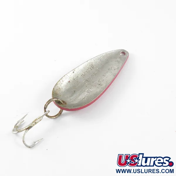 Eppinger Dardevle Spinnie, czerwony/biały/nikiel, 9 g błystka wahadłowa #1438