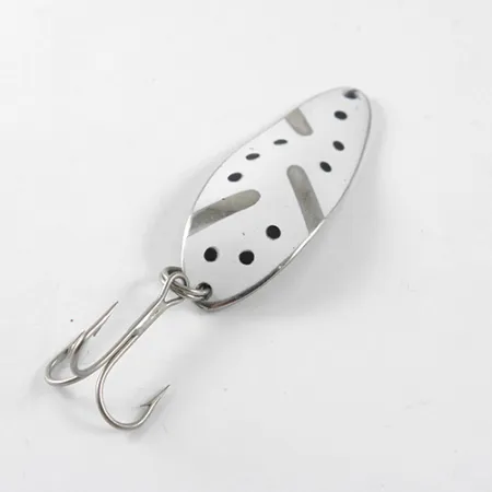 Seneca Little Cleo (Hula Girl), nikiel/biały, 10 g błystka wahadłowa #1441