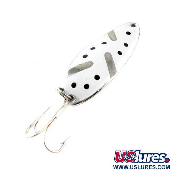 Seneca Little Cleo (Hula Girl), nikiel/biały, 10 g błystka wahadłowa #1441