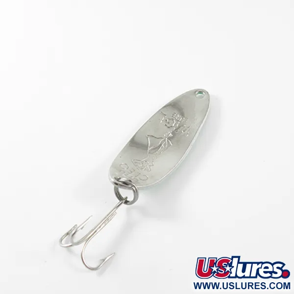 Seneca Little Cleo (Hula Girl), zielony/perłowy/nikiel, 10 g błystka wahadłowa #1444