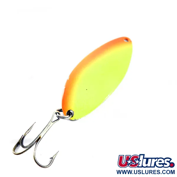 Seneca Little Cleo (Hula Girl), żółty/pomarańczowy/nikiel, 14 g błystka wahadłowa #1446