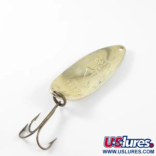 Seneca Little Cleo (Hula Girl), czerwony/złoty — najpopularniejszy kolor przynęt Little Cleo na całym świecie, 14 g błystka wahadłowa #1447