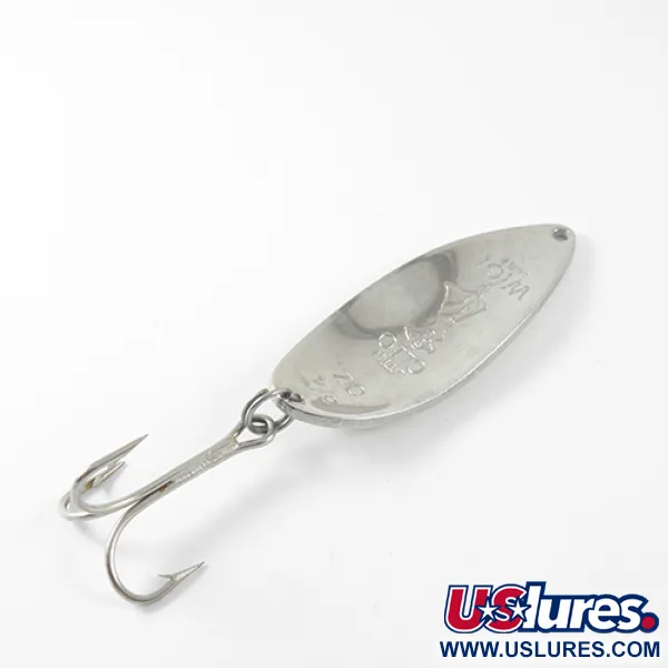 Seneca Little Cleo (Hula Girl, świeci w ciemności), biały/zielony/nikiel (świecący w ciemności), 21 g błystka wahadłowa #1448