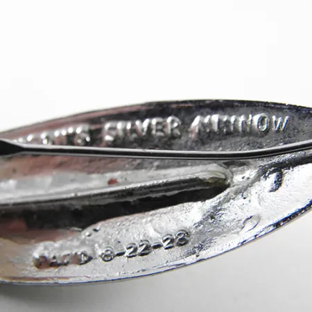 Błystka antyzaczepowa Johnson Silver Minnow, zielony/pomarańczowy/srebrny, 6 g błystka wahadłowa #1451