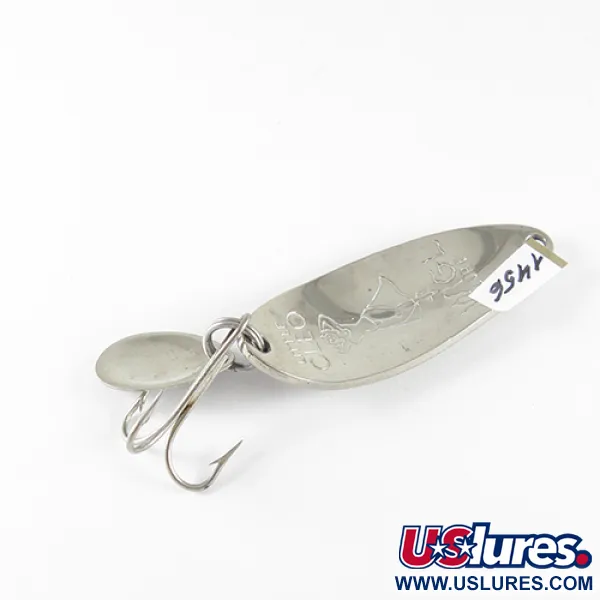 Seneca Little Cleo (Hula Girl), nikiel/niebieski/fioletowy, 14 g błystka wahadłowa #1456