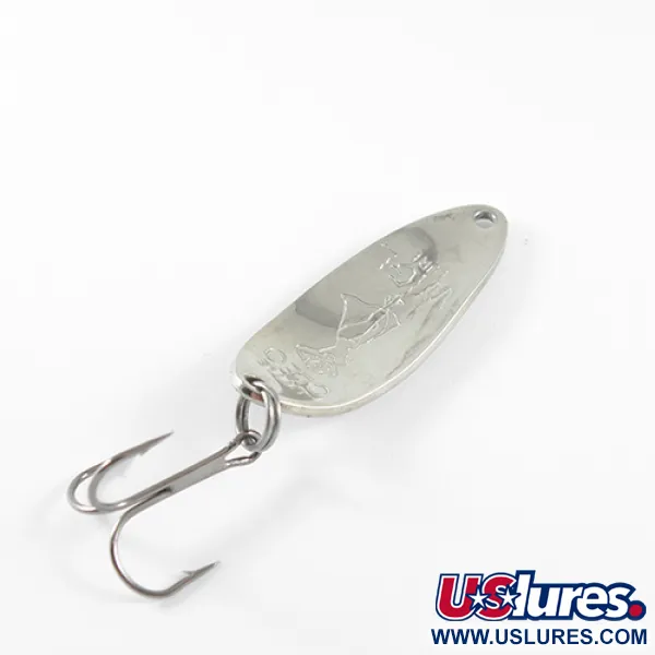 Seneca Little Cleo (Hula Girl), nikiel/zielony, 10 g błystka wahadłowa #1467