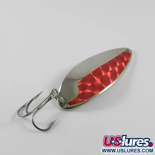 Seneca Little Cleo (Hula Girl), nikiel/czerwony, 14 g błystka wahadłowa #1468