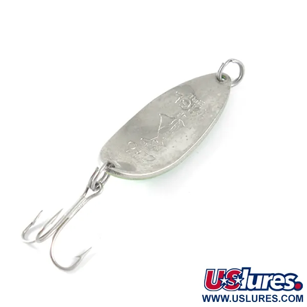 Seneca Little Cleo (Hula Girl), neonowy żółty/zielony/nikiel, 18 g błystka wahadłowa #1475