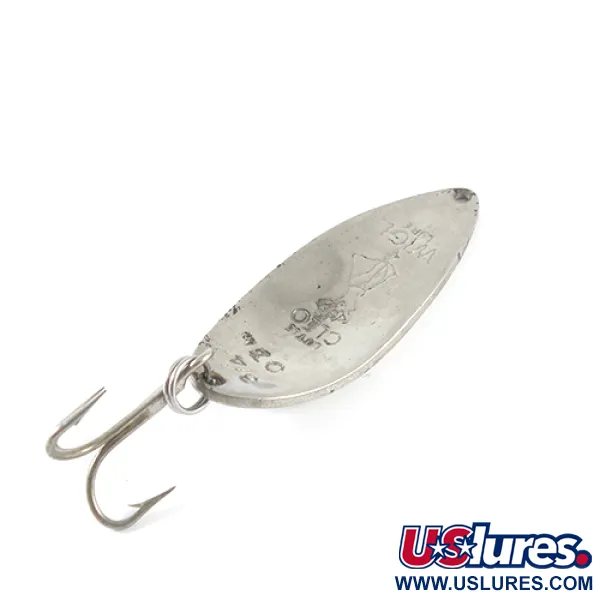 Seneca Little Cleo (Hula Girl, świeci w ciemności), biała/niebieska/nikiel, Glow (świeci w ciemności), 21 g błystka wahadłowa #1489