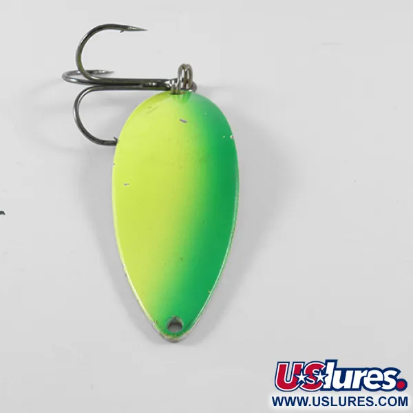 Seneca Little Cleo (Hula Girl), neonowo zielony/żółty, 21 g błystka wahadłowa #1494