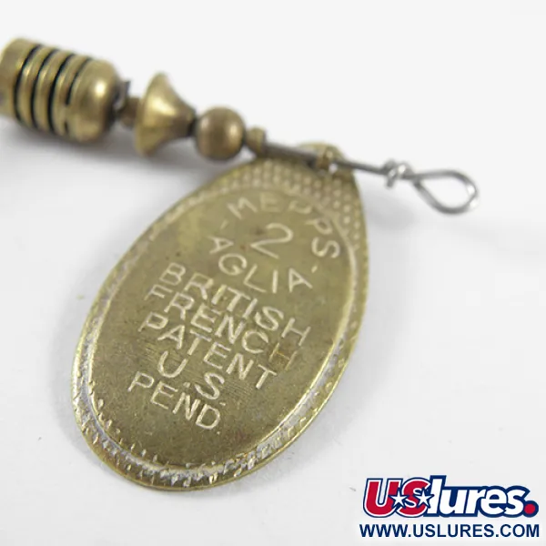  Mepps Aglia 2, mosiądz, 4,5 g błystka obrotowa #1503