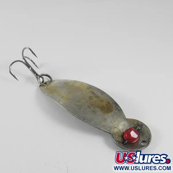 Lucky Strike, srebrny ze złoceniem, 12 g błystka wahadłowa #1527