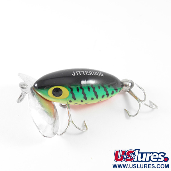  Fred Arbogast Jitterbug, Fire Tiger (Ognisty Tygrys), 7 g wobler #1570