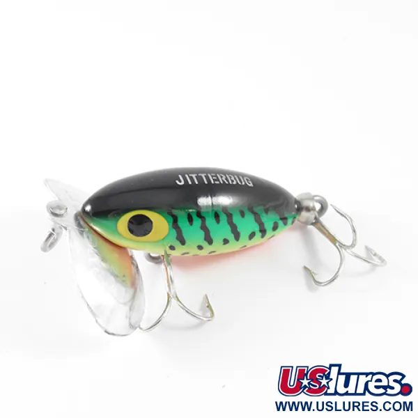 Fred Arbogast Jitterbug, Fire Tiger (Ognisty Tygrys), 7 g wobler #1570