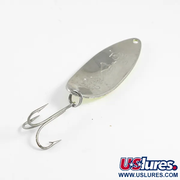 Seneca Little Cleo (Hula Girl), żółty/czerwony/nikiel, 14 g błystka wahadłowa #1588