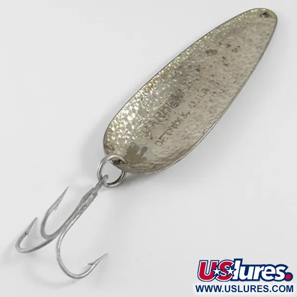 Eppinger Dardevle, Crystaly (srebrne łuski lub potłuczone szkło) to rzadkość, 28 g błystka wahadłowa #1605