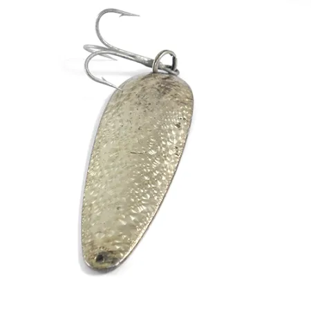 Eppinger Dardevle, Crystaly (srebrne łuski lub potłuczone szkło) to rzadkość, 28 g błystka wahadłowa #1605