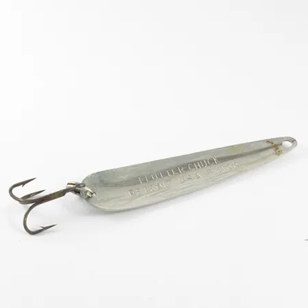 Eppinger Dardevle Flutter-Chuck, nikiel/zielony, 8 g błystka wahadłowa #1625