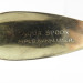 Nebco Aqua Spoon, czerwony/czarny/złoty, 9 g błystka wahadłowa #1629