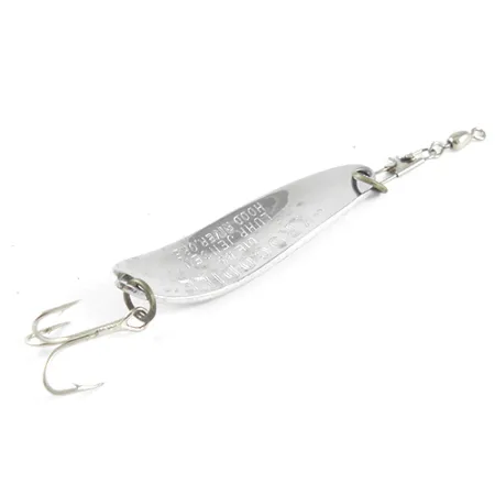 Luhr Jensen Krocodile DIE #3, młotkowany nikiel, 9 g błystka wahadłowa #1634