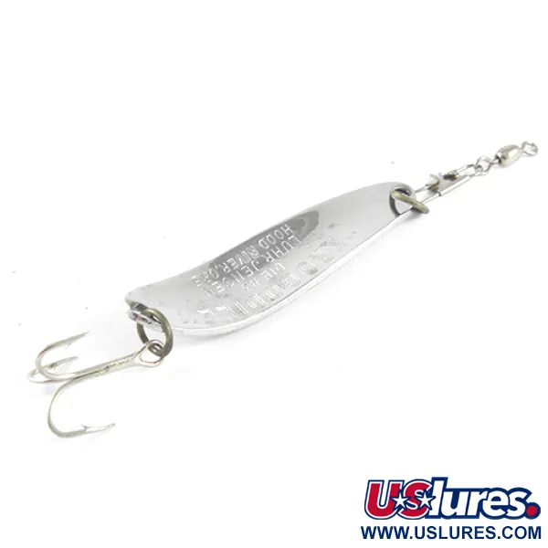 Luhr Jensen Krocodile DIE #3, młotkowany nikiel, 9 g błystka wahadłowa #1634