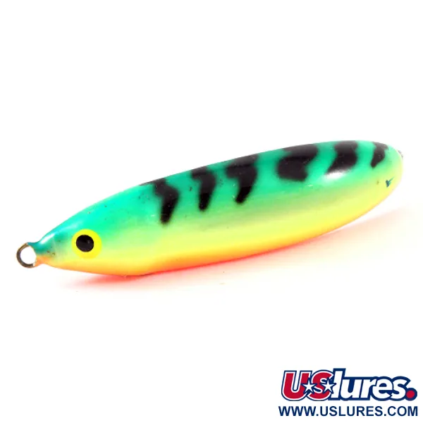  Błystka antyzaczepowa Rapala Minnow Spoon, Fire Tiger (Ognisty Tygrys), 15 g błystka wahadłowa #1647