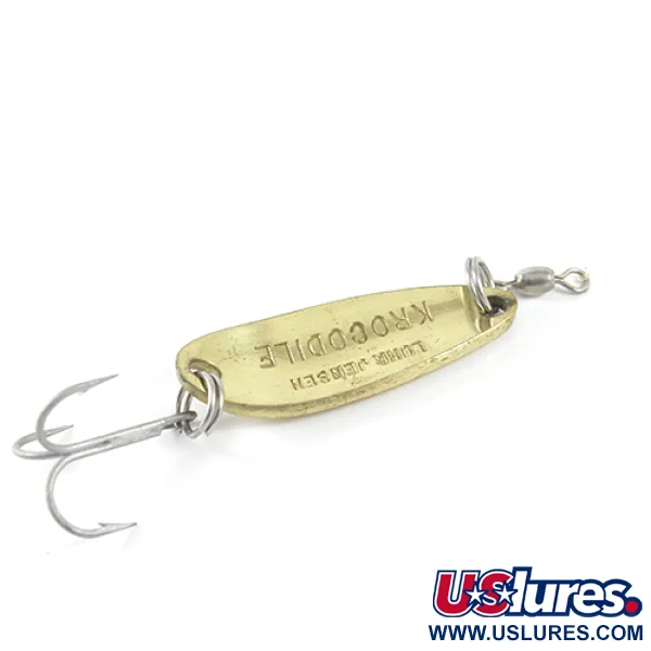 Luhr Jensen Krocodile, złoto, 9 g błystka wahadłowa #1661
