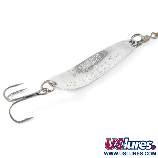 Luhr Jensen Krocodile DIE #3, nikiel, 9 g błystka wahadłowa #1662