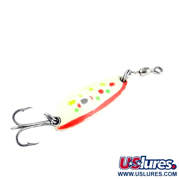 Luhr Jensen Krocodile, pstrąg tęczowy/nikiel, 9 g błystka wahadłowa #1676