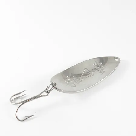 Seneca Little Cleo (Hula Girl, świeci w ciemności), biały/pomarańczowy/nikiel Glow (świeci w ciemności), 14 g błystka wahadłowa #1696